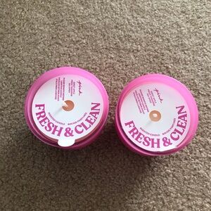 Two Fresh & Clean candles